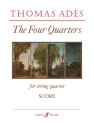 The four Quarters for string quartet score