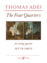 The four Quarters for string quartet parts