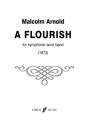 Flourish for Wind band (1973) (score)  Symphonic wind band