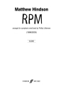 RPM for wind band,  score Littlemore, Phillip, Arr. (1999/2003)