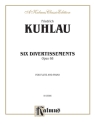 6 Divertissements op.68 for flute and piano
