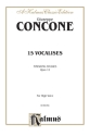 15 Vocalises - Finishing Studies op.12 for high voice and piano