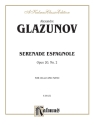 Glazounov Serenade Espagnole  Cl  Kalmus Classic Series