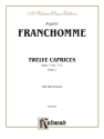 Franchomme 12 Caprices Bk 2 2-Cl  Kalmus Classic Series