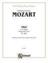 Mozart Trio E Fl.,K498,Cl/Va/Pa  Kalmus Classic Series