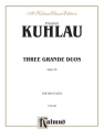 3 Grande Duos Op.39 for 2 flutes