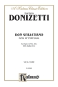 Don Sebastiano opera in 5 acts vocal score (it)