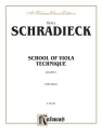 Schradieck School Viola Tech.1 V  Kalmus Classic Series
