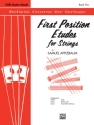 Applebaum, SamuelFirst Position Etudes for Strings. Score Violin teaching