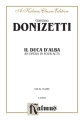 Il duca d'Alba  vocal score (it)