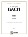 Bach Cpe Trio Fl/Vln & Bass  Kalmus Classic Series