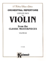 Violin Masterpieces Vol 3  Kalmus Classic Series