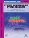 Studies and melodious Etudes for flute level3 /advanced intermediate