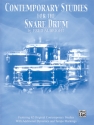 Contemporary studies for snare drum