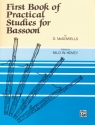 First Book of Practical Studies for bassoon