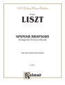 Liszt Spanish Rhapsody for 2 pianos 4 hands Kalmus Classic Series