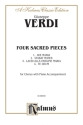 Verdi Four Sacred Pieces  Kalmus Classic Series