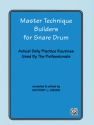 Master Technique Builders for snare drum