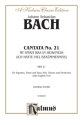 M Spirit was in Heaviness Cantata no.21 BWV21 vocal score (dt/en)