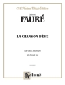 La Chanson d'�ve for voice and piano (fr)
