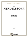 Mendelssohn Sonata Va.         V  Kalmus Classic Series
