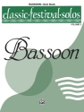 Classic Festival Solos vol.2 for bassoon and piano bassoon solo book