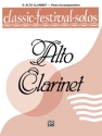 Classic Festival Solos for alto clarinet and piano piano accompaniment
