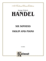 6 Sonatas for violin and piano
