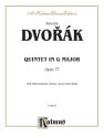 Dvorak Quintet G Major Op 77  Pa  Kalmus Classic Series