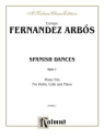 Spanish Dances op.1 for violin, cello and piano
