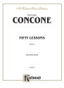 Concone 50 Lessons Op.9 High   V  Kalmus Classic Series