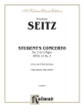 Seitz Students Concerto No.3 Vln/Pno  Kalmus Classic Series