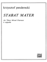 Stabat mater for 3 mixed choirs a cappella