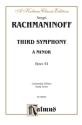 Symphony a minor no.3 op.44 for orchestra study score