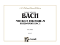 Bach Notebook For W.F.Bach     P  Kalmus Classic Series