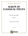 Klengel Viola And Piano Album 1  Kalmus Classic Series