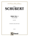 Schubert Trio B Flat           3  Kalmus Classic Series