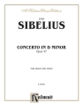 Concerto in d Minor op.47 for violin and orchestra for violin and piano