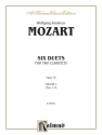 6 Duets op.70 vol.1 )nos.1-3) for 2 clarinets parts