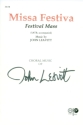 Missa festiva for mixed chorus  and piano score (la)