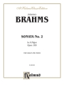 Brahms Sonata A Maj Op 10 Vln  Kalmus Classic Series