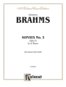 Brahms Sonata D Min Op 108 Vln  Kalmus Classic Series