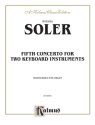 Concerto no.5 for 2 keyboard instruments score