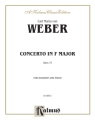 Weber Bassoon Conc. Op. 75     B  Kalmus Classic Series