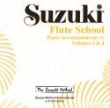Suzuki Flute School vols.3-4  CD piano accompaniment