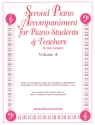 Second Piano Accomp Vol A Piano teaching material