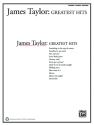 James Taylor: Greatest Hits Songbook piano/voice/guitar