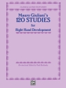 Mauro Giuliani120 Studies For Right Hand