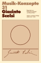 Giacinto Scelsi  Neuausgabe 2015