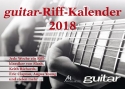 Guitar Riff Kalender 2018 Wochenkalender 20 x 21 cm